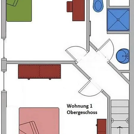 Apartment Appartement Muschelhaus 1 *